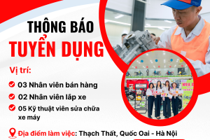 THÔNG BÁO TUYỂN DỤNG